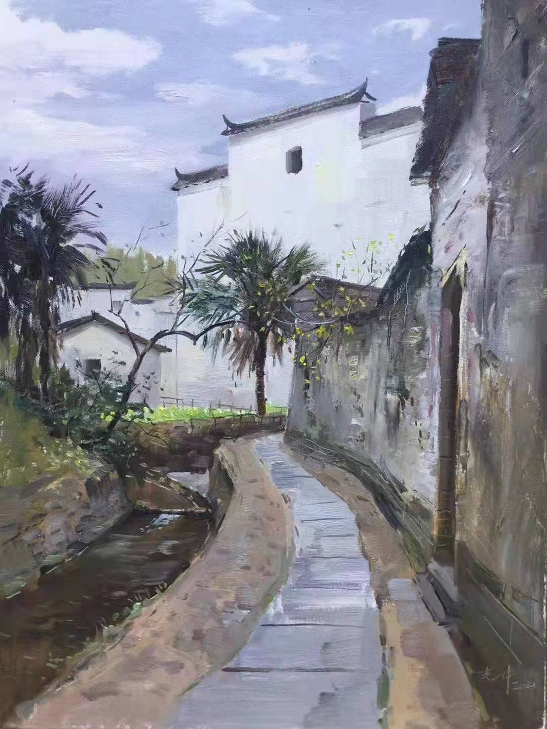 写生作品朴素是一种极致的美油画家蔡光中作品欣赏