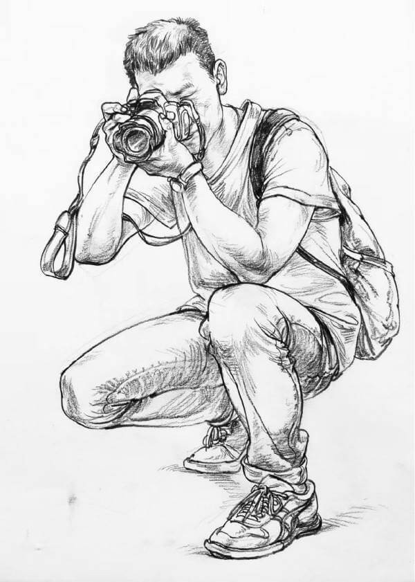 北京画室考生要知道这些速写人物绘画技巧!_问题_李靖_时间