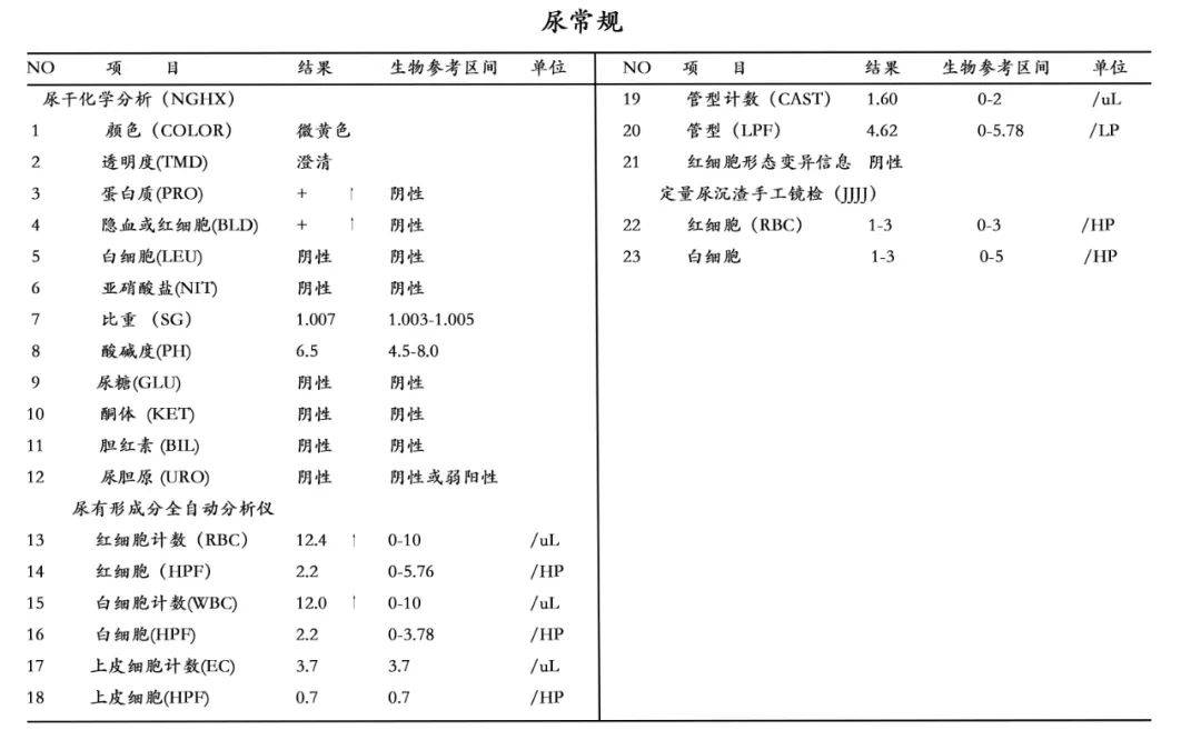 尿检怀孕报告单图片图片