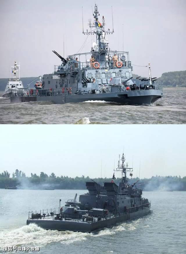 看图说话:头戴坦克小炮塔,50吨小排量,薄皮大馅浅水游_炮艇_内河_火力