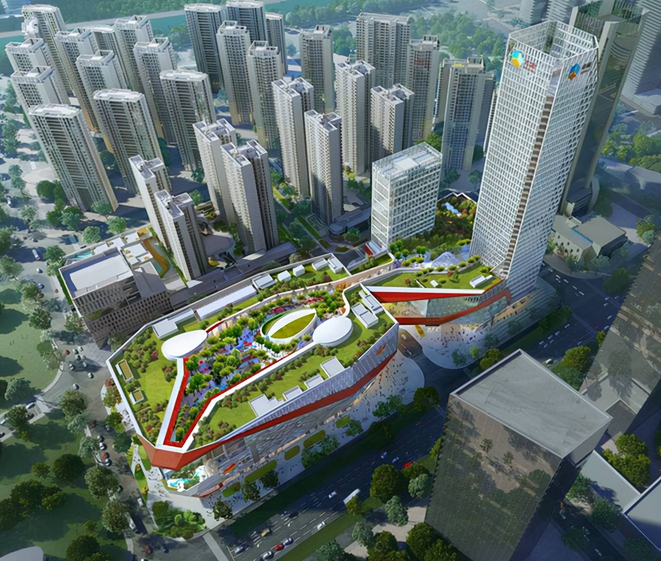 成都第二座大悦城设计方案超亮眼_天府_空间_项目