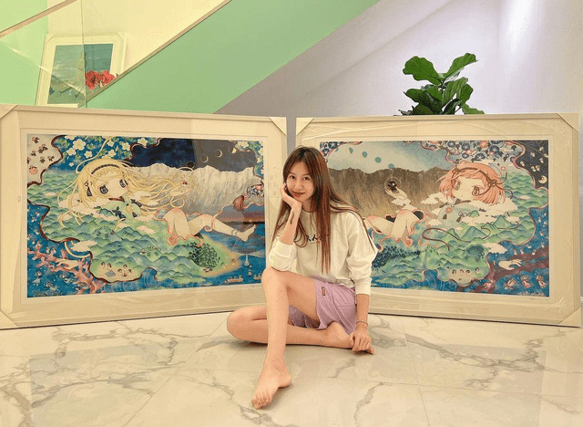 原创cba最美太太陈露近况在美国生活多姿多彩越来越漂亮了