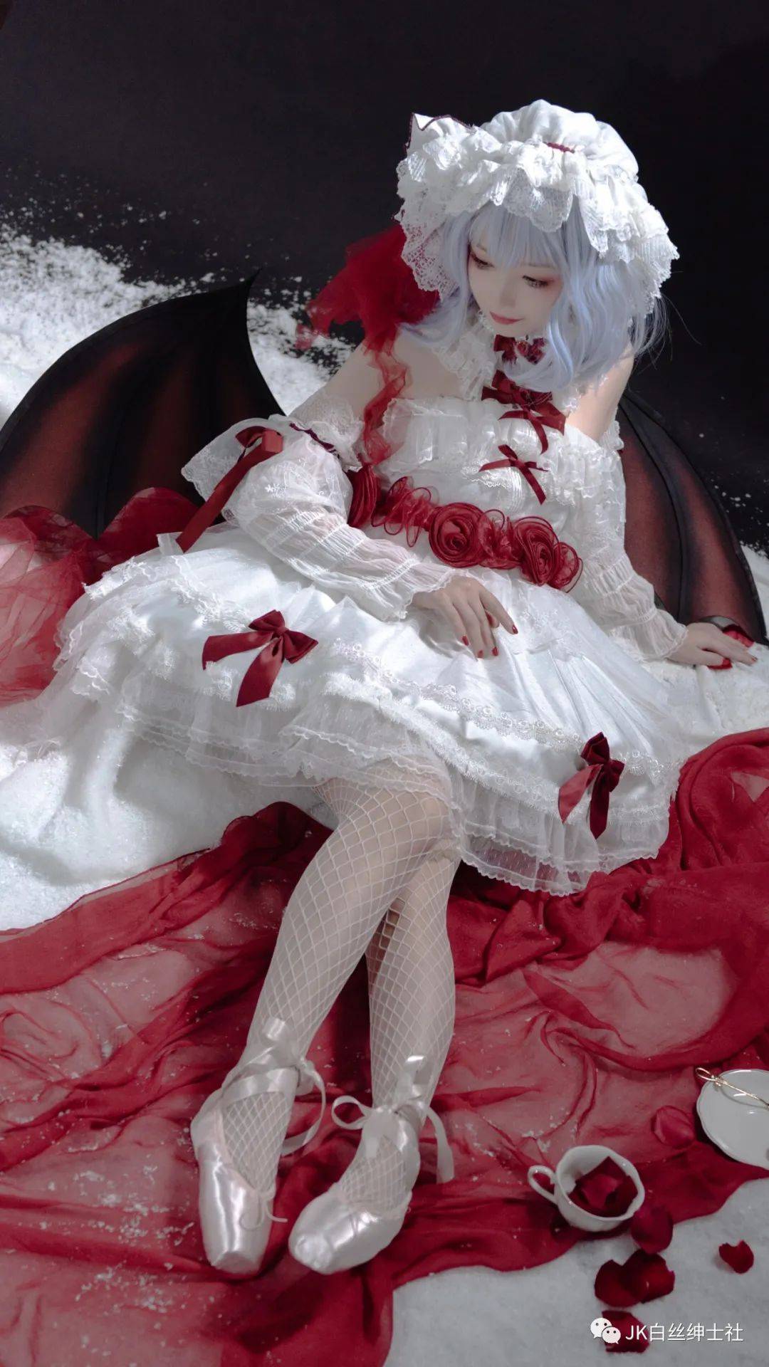 cos:东方蕾米莉亚cos正片@桃子_wb_个儿_图文