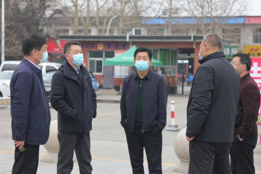 常务副县长丁磊到定兴三中调研