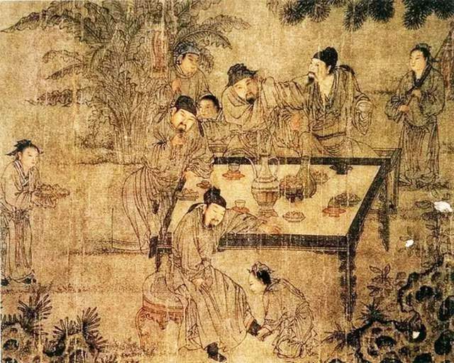 艺术探寻传世古画里的中国酒文化
