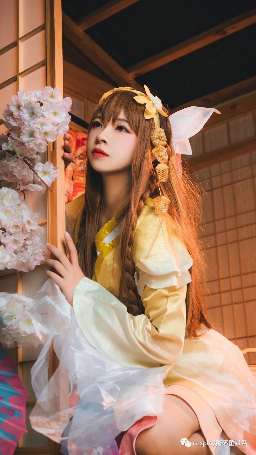 cos:王者荣耀娜可露露晚萤皮肤@心叶