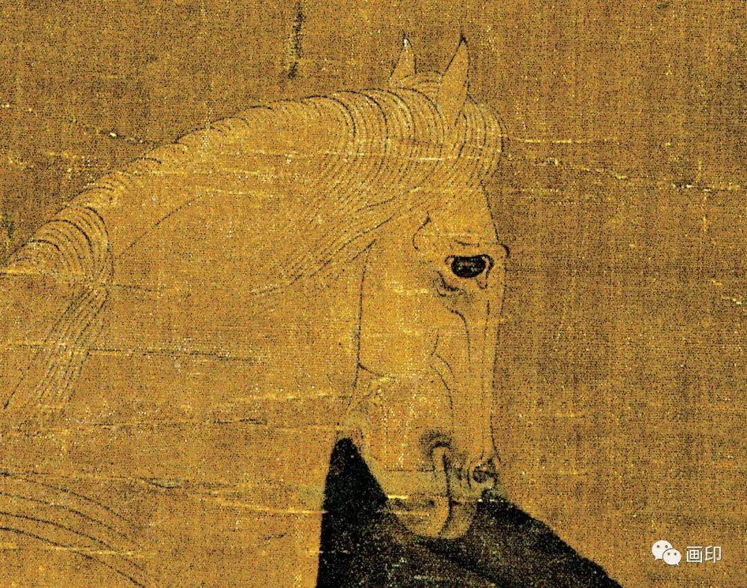 唐· 韩干(传)《猿马图》_作品_关联_绘画