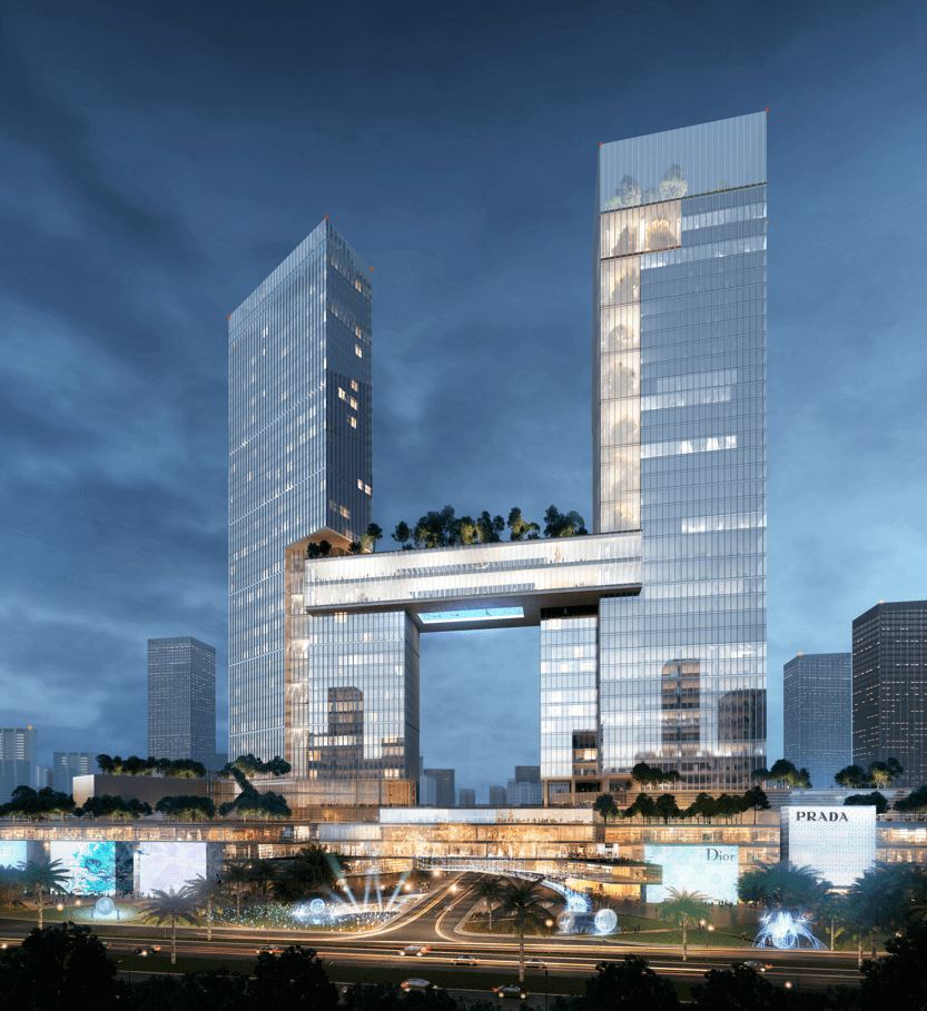 mza提案海口大英山新城市中心综合体项目