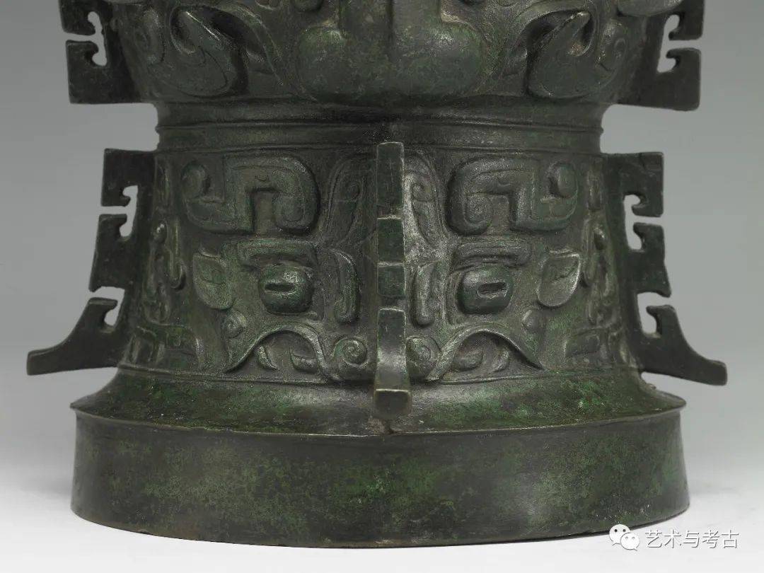 ◇FF747西周時代 青銅器 青銅蝉紋鼎 鼎立三十-看先民鑄