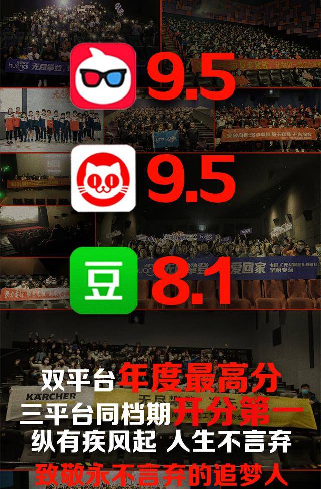 梦想|9.5分的电影，吴京胡歌不求回报也要参与，《无尽攀登》有何魅力！！