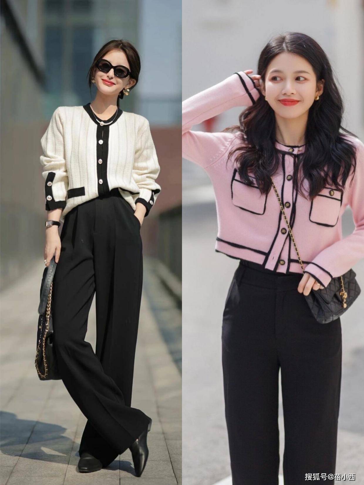 颜色 女人会打扮越来越优雅，春天入手一件“开衫”，气质温婉又漂亮