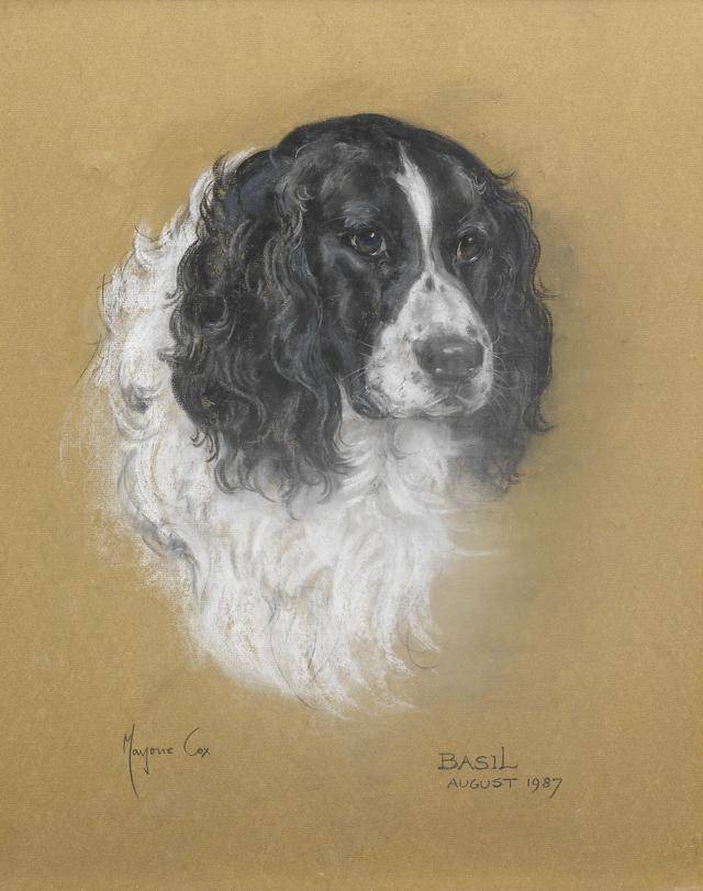 艺术家笔下的写实油画宠物狗100幅