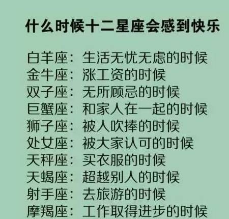 十二星座最不能忍受的事最记仇的星座排行榜