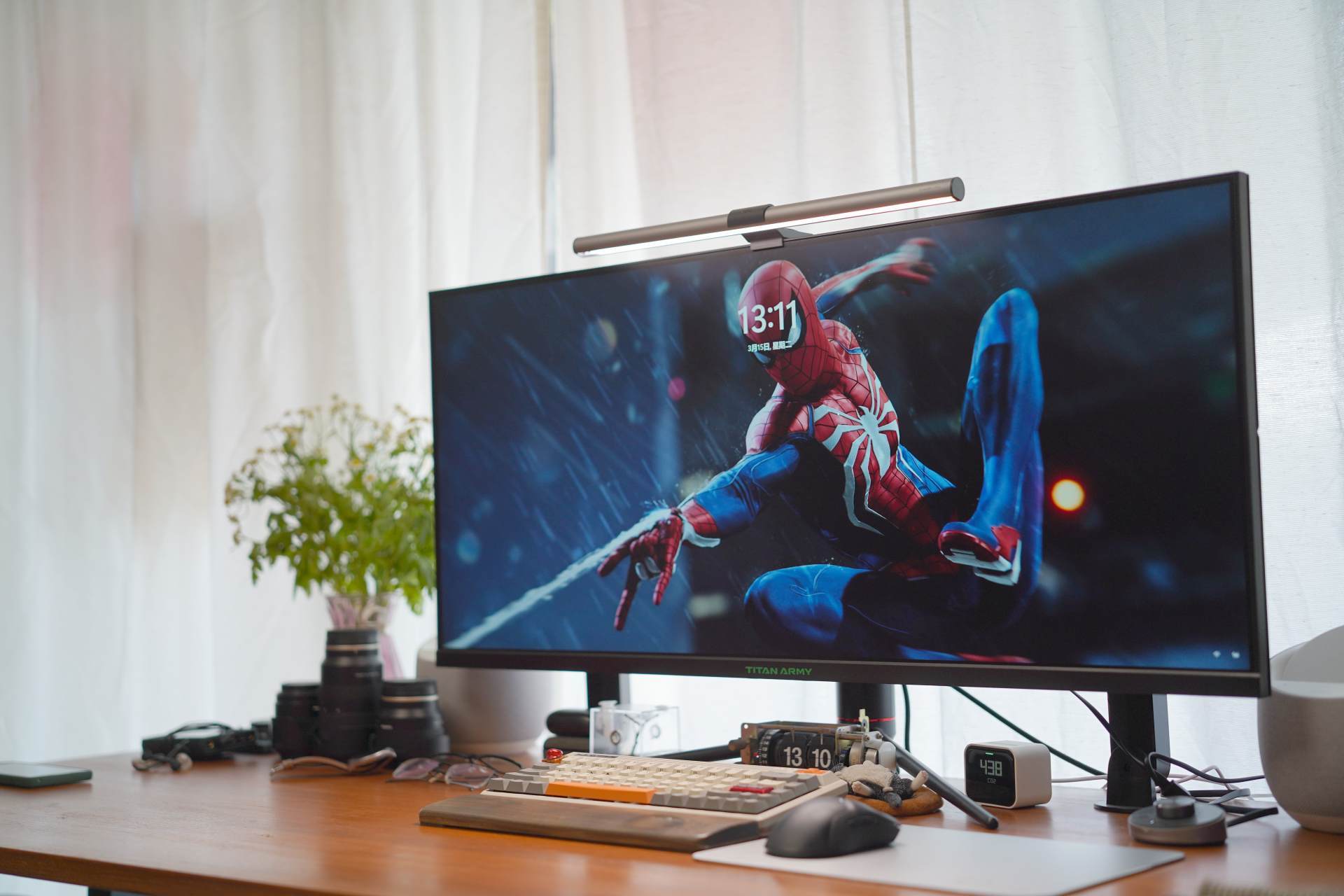 岂止于大,我换了一个超大的泰坦军团40寸带鱼屏显示器