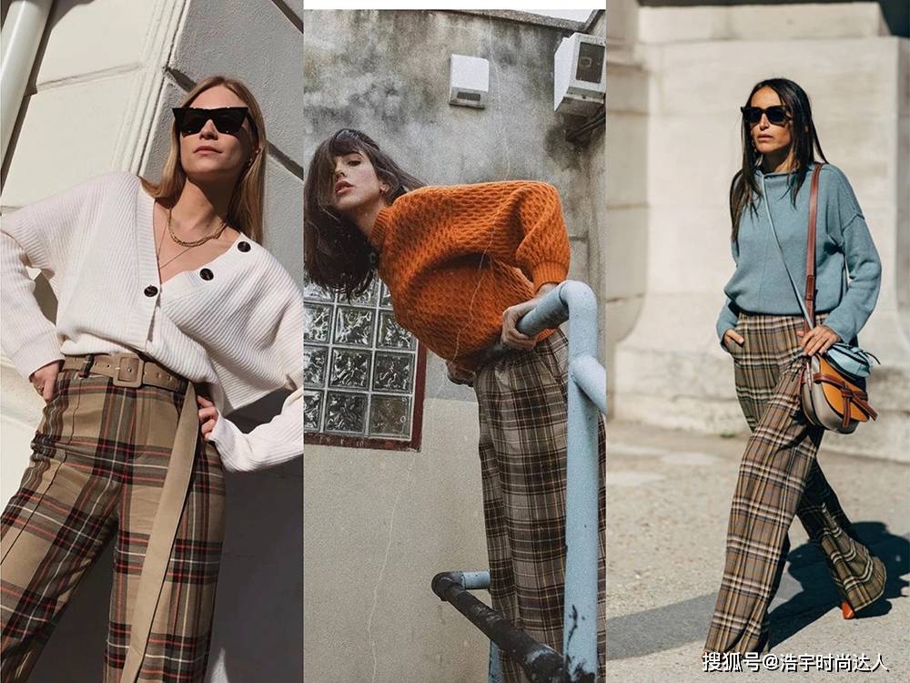 黑色 30岁以上女人穿毛衣搭配这条裤子,时髦高级,整个秋冬又美又暖