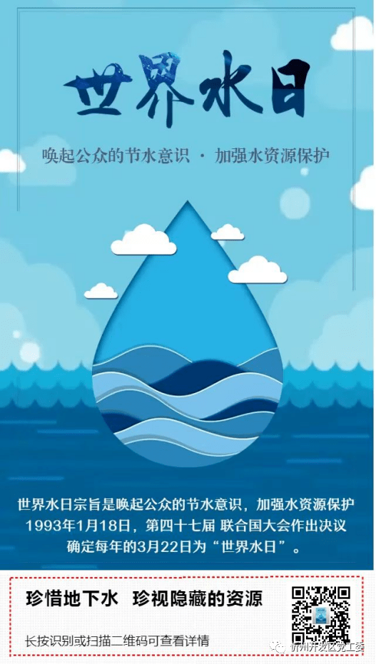 全民爱水 全力护水 全面节水