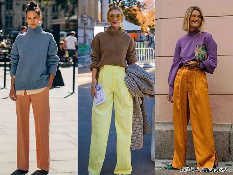 黑色 30岁以上女人穿毛衣搭配这条裤子,时髦高级,整个秋冬又美又暖