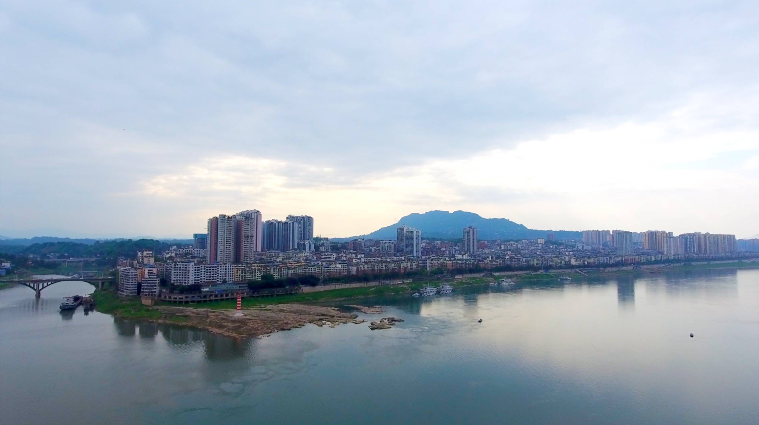 合江全景图图片