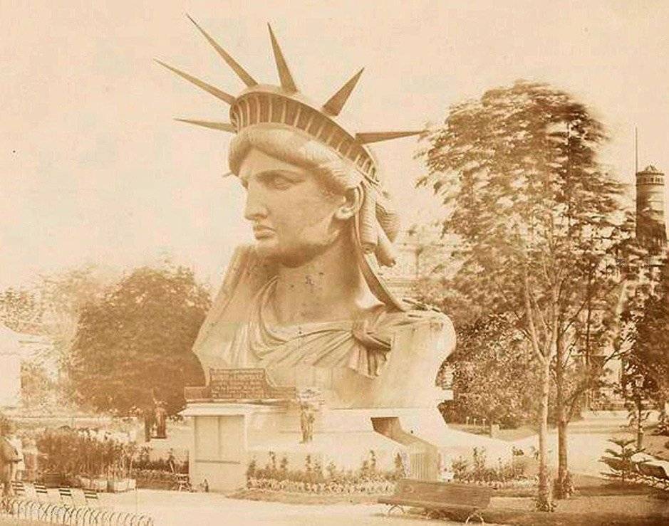 18 世纪80年代美国纽约自由女神像建造全过程实录