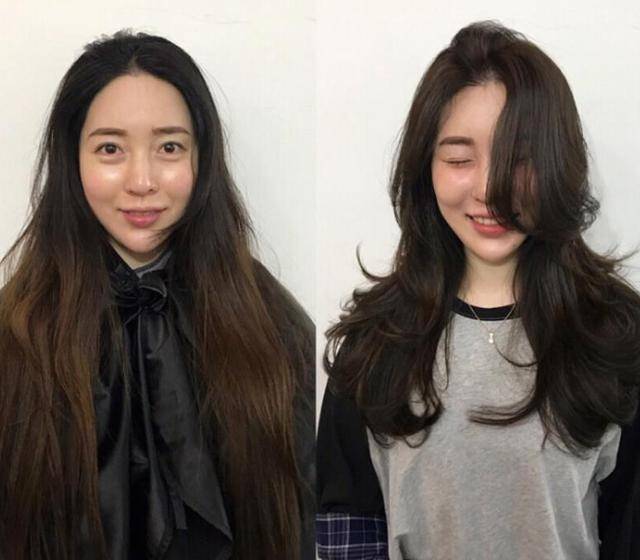 一层比一层长的发型叫什么?_层次_头发_弧度