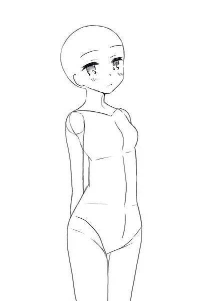 如何从粗糙的粗插图画到精细的粗插图_身体_曲线_圆柱体