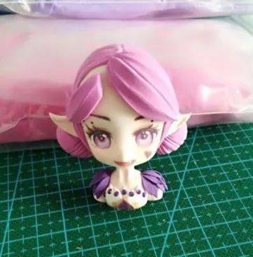 粘土达人王者荣耀小乔超轻粘土详细制作步骤