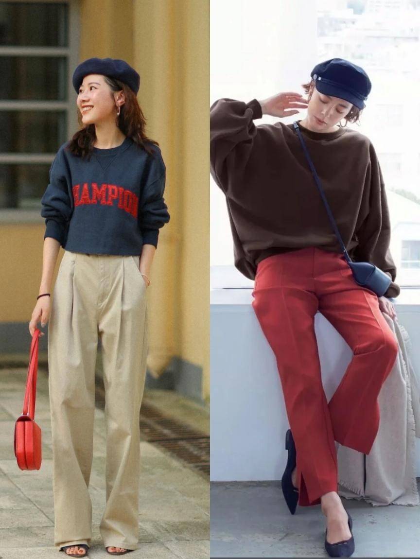 下装 40岁以后的女人，穿卫衣究竟是配“裙”还是配“裤”，搭对才时髦