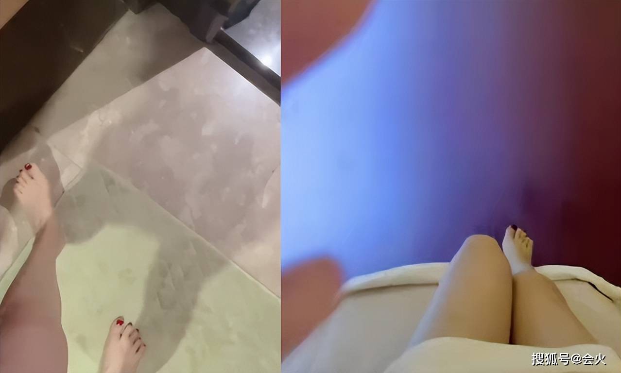 大嫂“大嫂”徐冬冬晒洗澡护肤过程!身上仅裹条毛巾,露细腰被人按摩