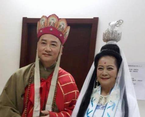 扮演者|75岁“观音”和79岁“如来佛祖”近照，网友：真是岁月催人老啊