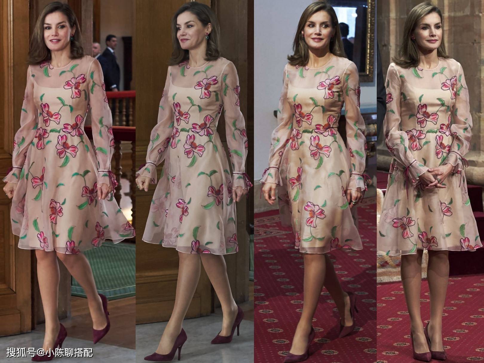 身材苗条 春季裙装穿什么？选这8条就够了，西班牙王妃亲自示范，很美