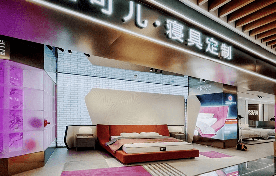 home金可儿定制店落地深圳,开启个性化寝具定制时代_睡眠_生活_床垫