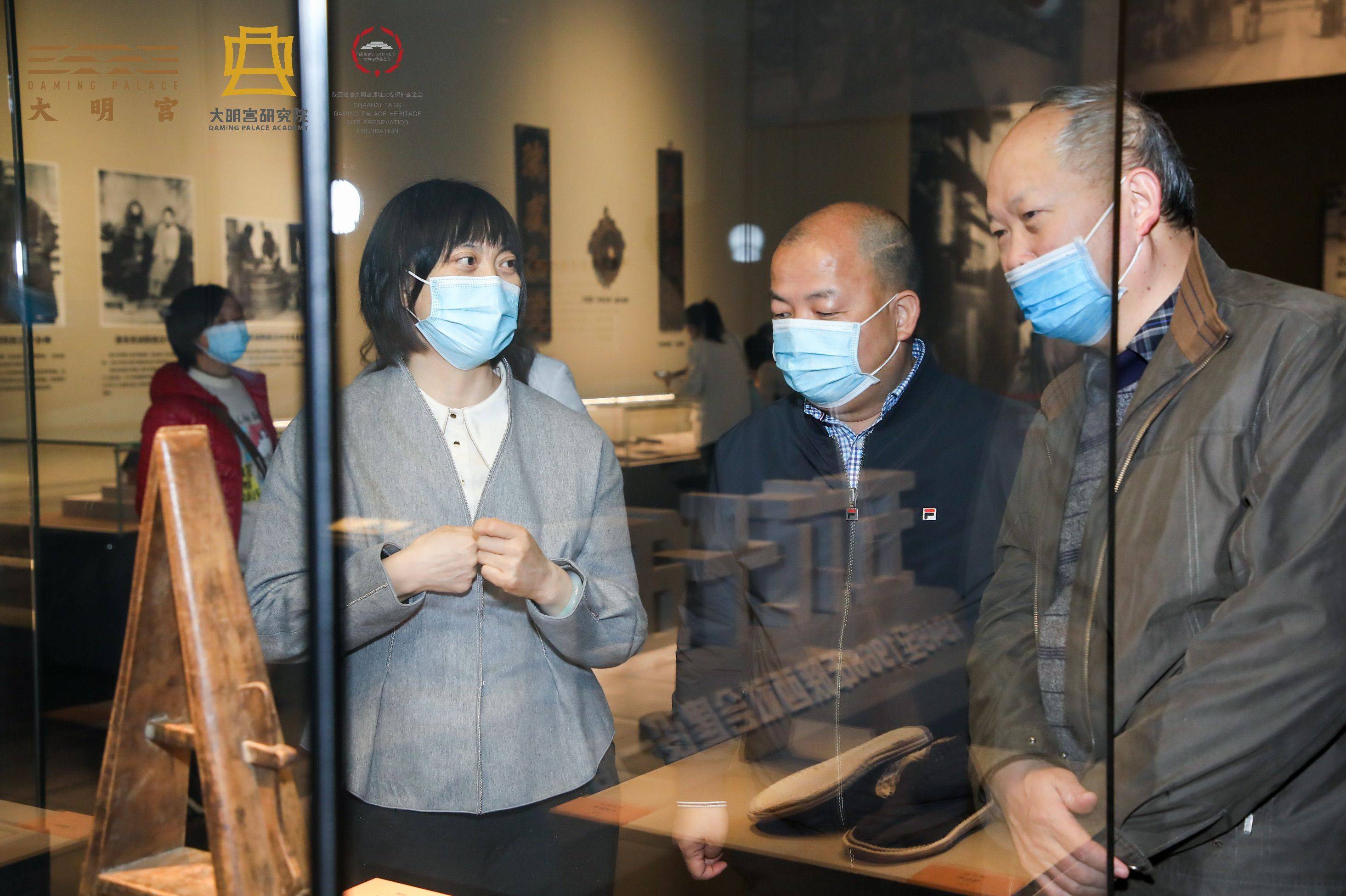 西安曲江大明宫遗址区保护改造办公室副主任颜可及