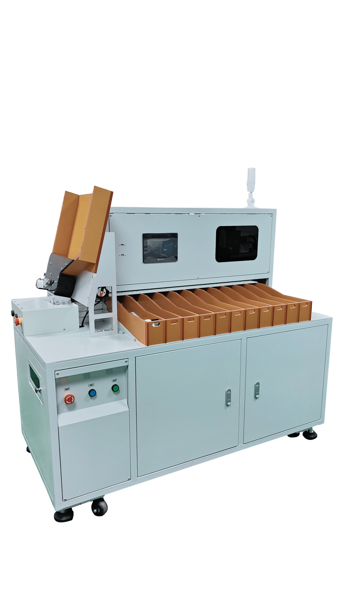 锂电池自动分选机的操作步骤