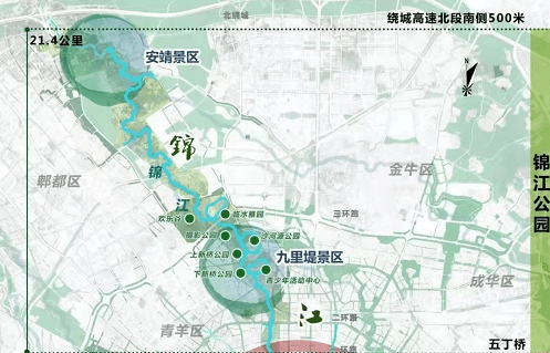 绿肺,生态屏障功能,同时还属于成都环城生态区中的安靖宜居生活片区