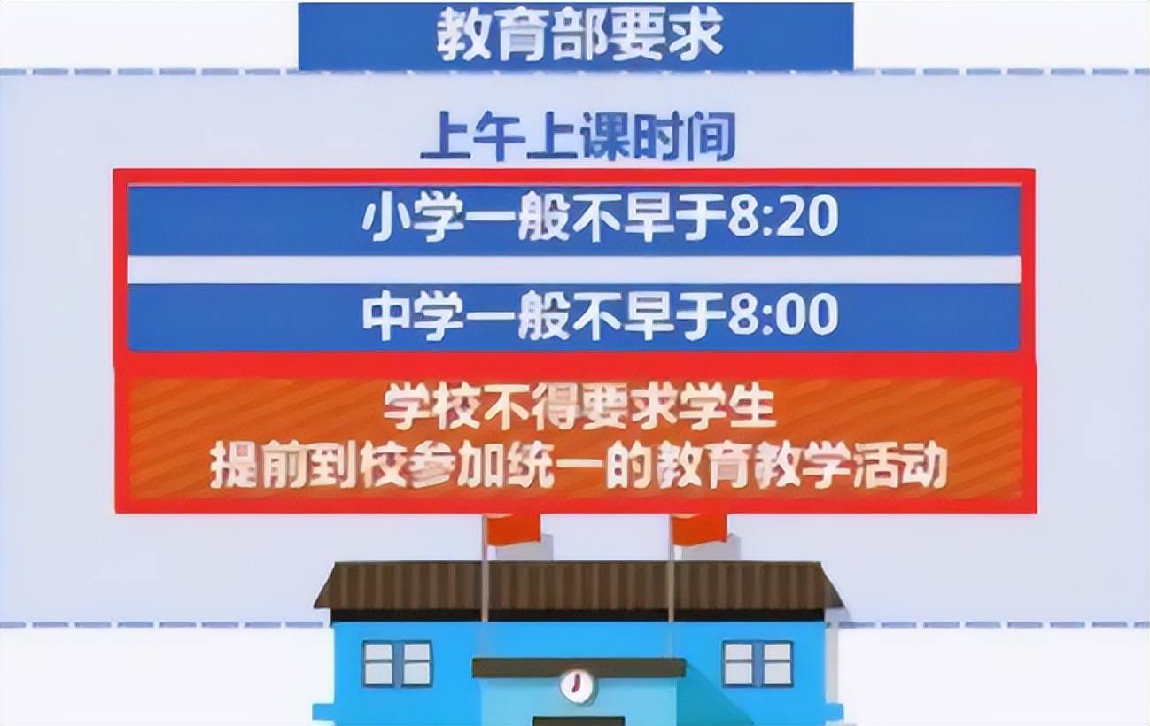 中小学生上课时间或将调整，预计9月全面实行？家长表示支持