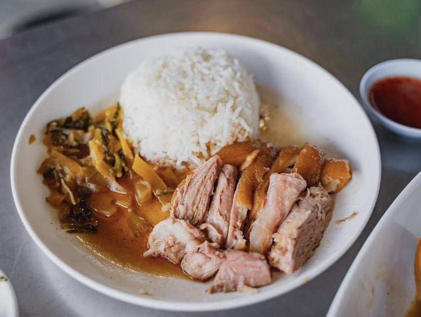 正宗泰国美食泰国猪脚饭