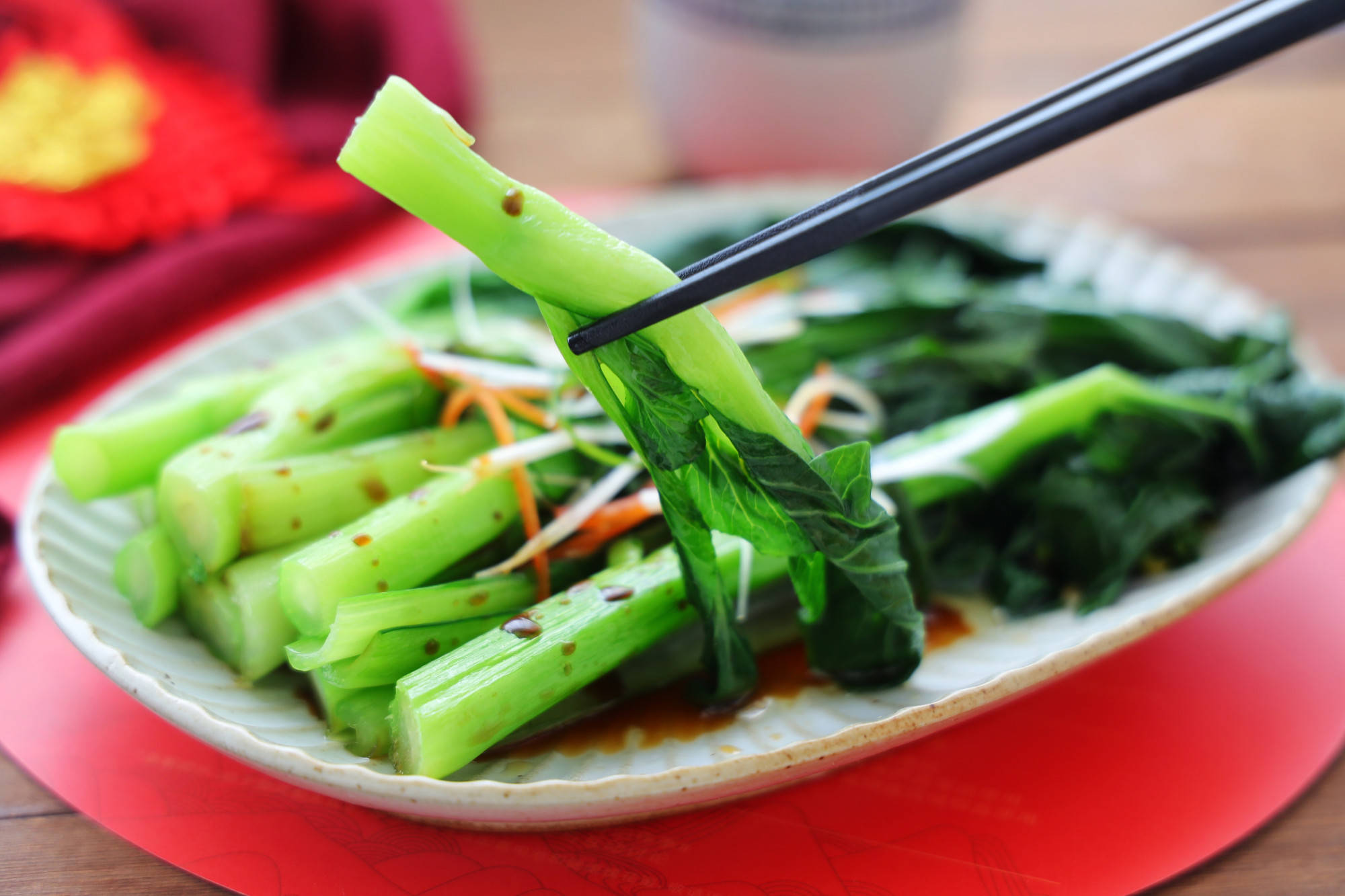 菜心_蔬菜_色丝