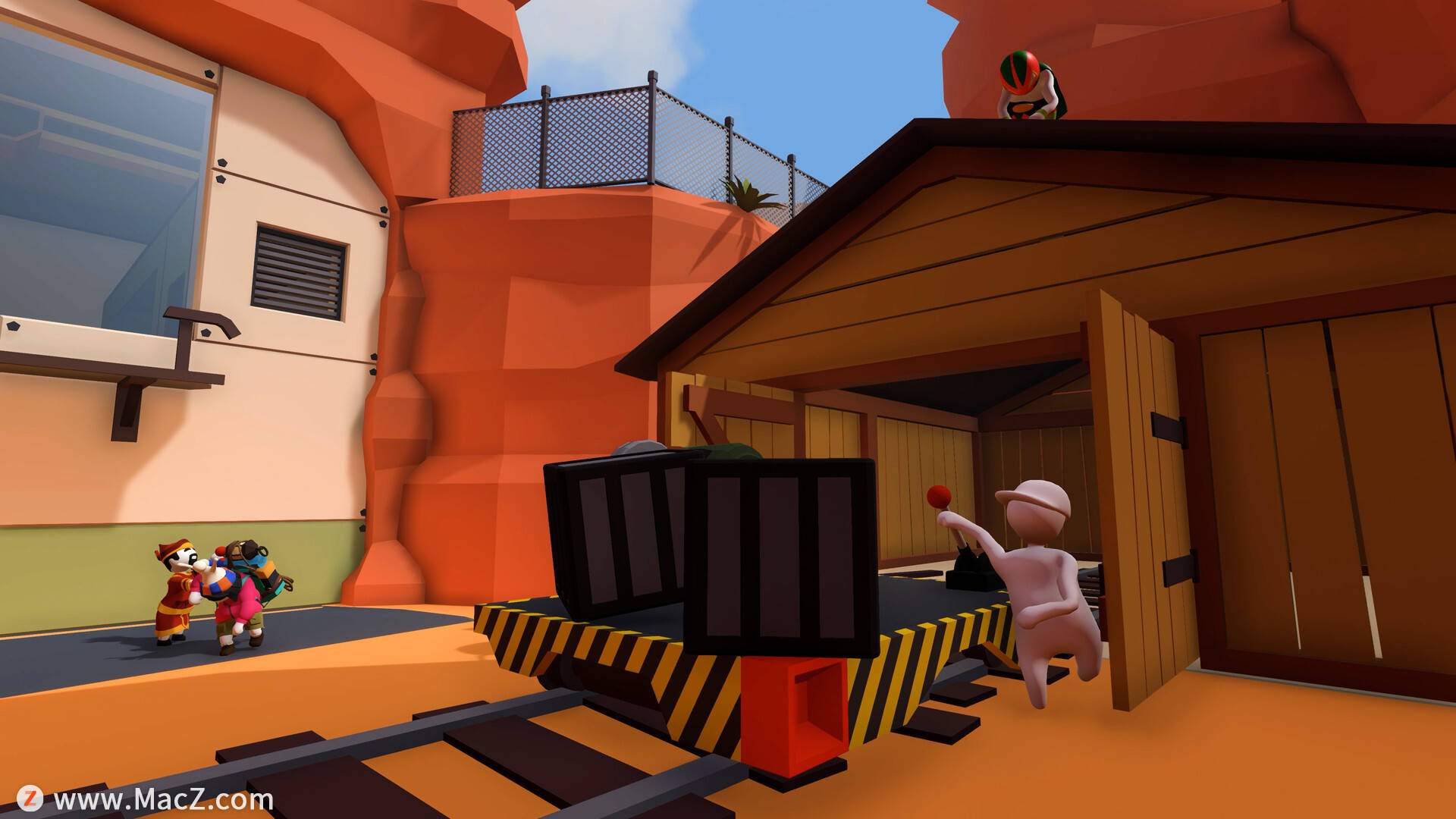 人类一败涂地human fall flat for mac(解谜探索类游戏)_鲍勃_macz