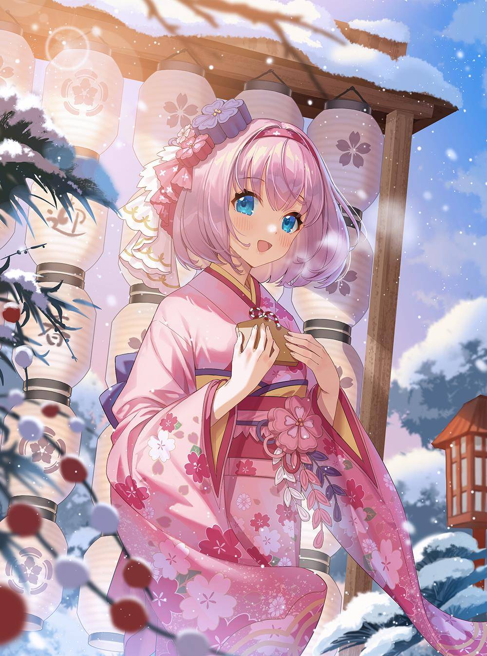 原创粉毛真可爱公主连结redive优衣壁纸特辑