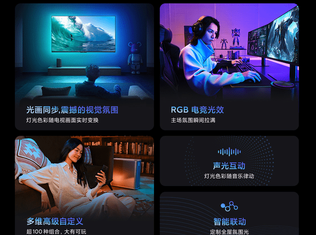 米家追光氛围灯带发布:1600万色可选,支持智能联动_进行_小米_功能