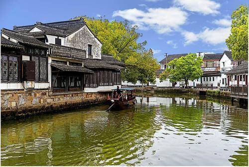 原创青浦区一低调古镇于繁华闹市的一片安逸之地简单朴素游客超少