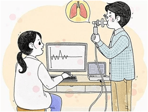 肺功能检查报告单图片图片