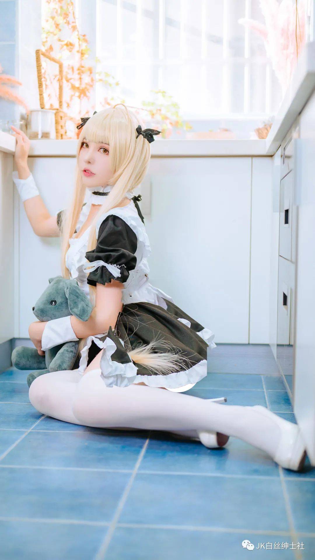 cos穹妹女仆cos正片敲可爱哒nico酱