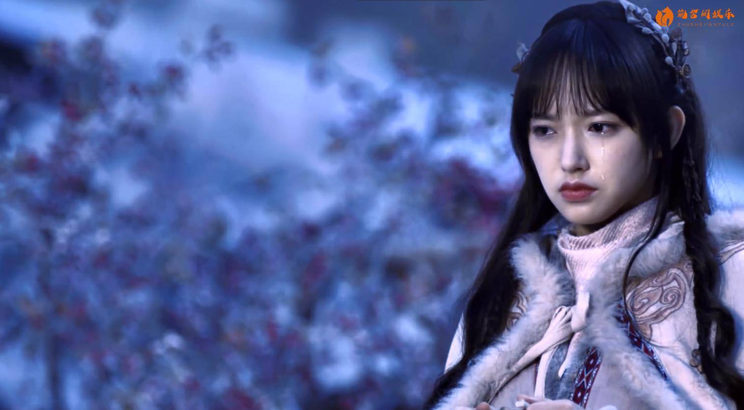 原创程潇哭戏引关注仔细观察她的脸如同是落泪的仙女般