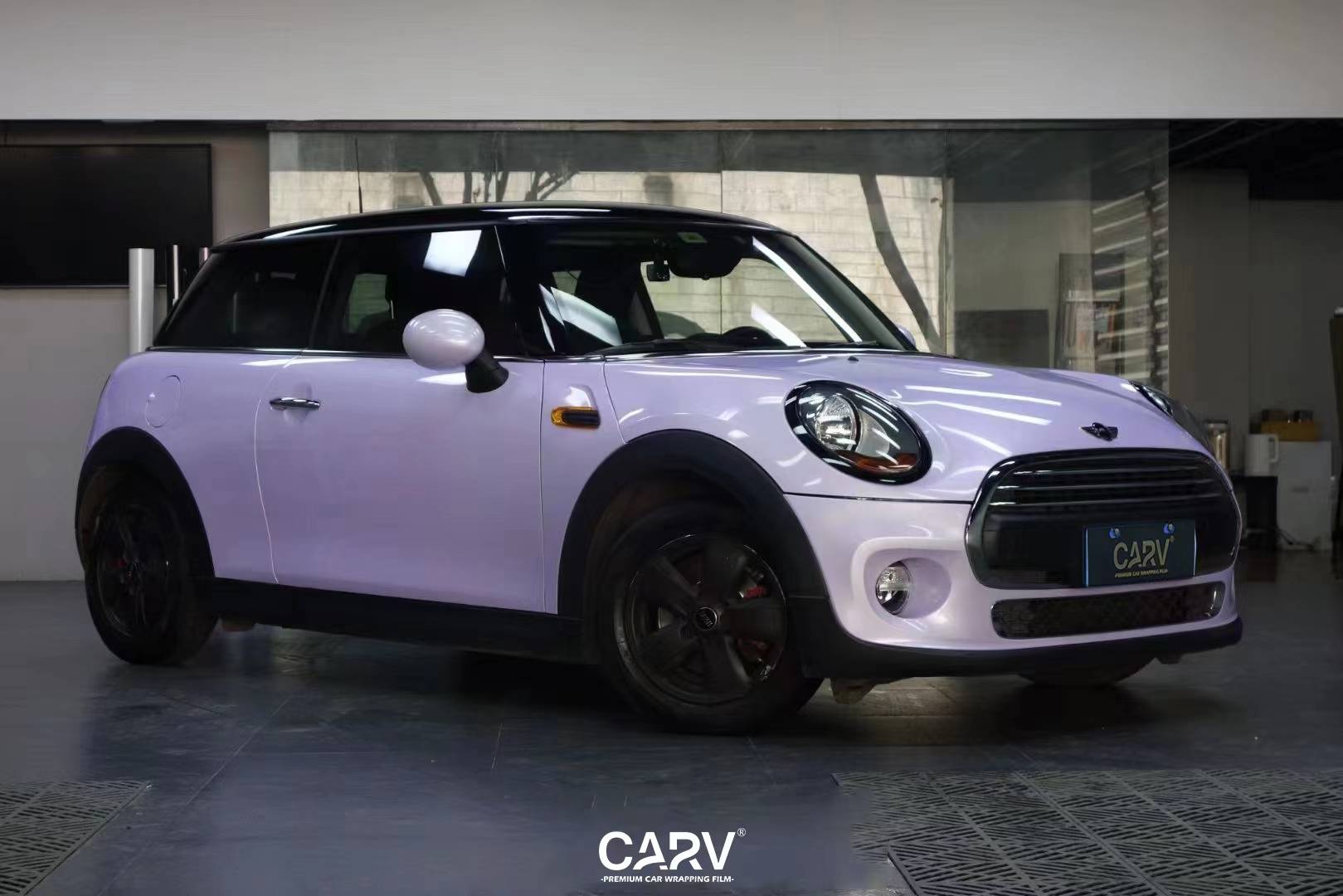 汽车改色贴膜#卡孚改色膜#卡孚carv#宝马mini