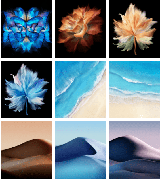 x fold内置原生壁纸_屏幕_显示屏_指纹