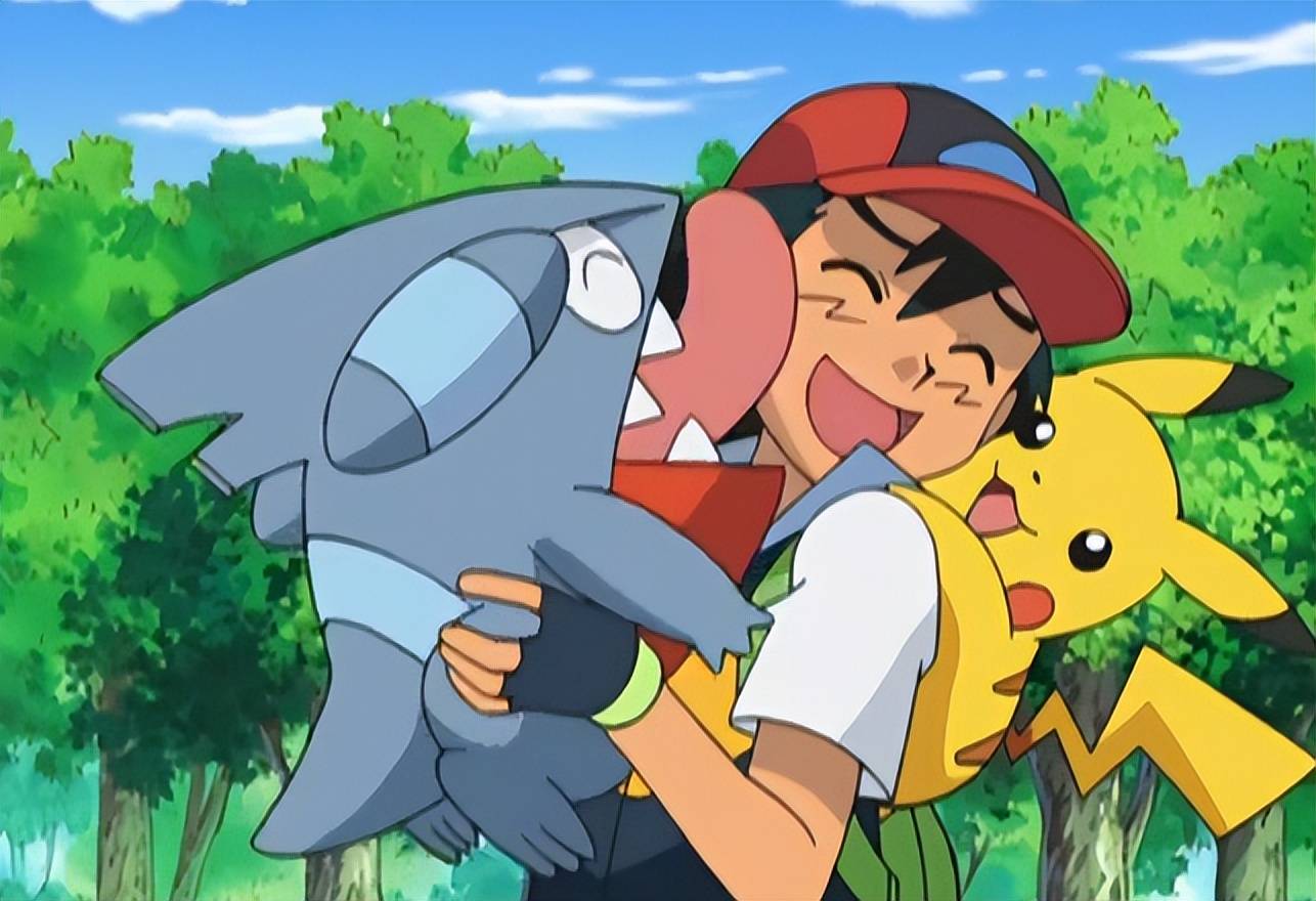 宝可梦小智正式收服圆陆鲨与阿驯的对战就是出道赛