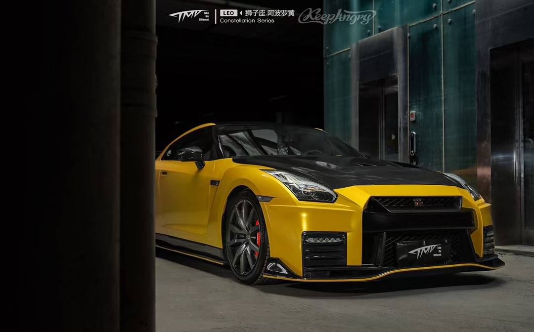 tmd潮牌改色膜星座系列狮子座阿波罗黄