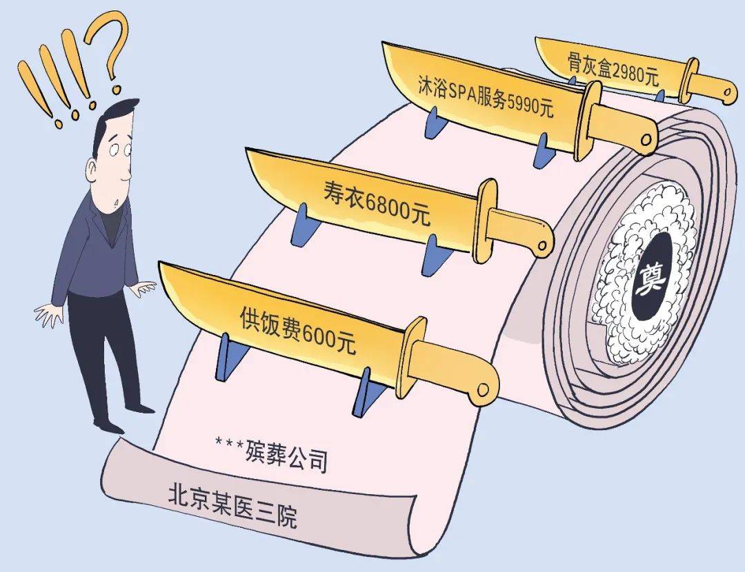 3天收费45万北京右安门医院再曝天价殡葬费举报人望彻查