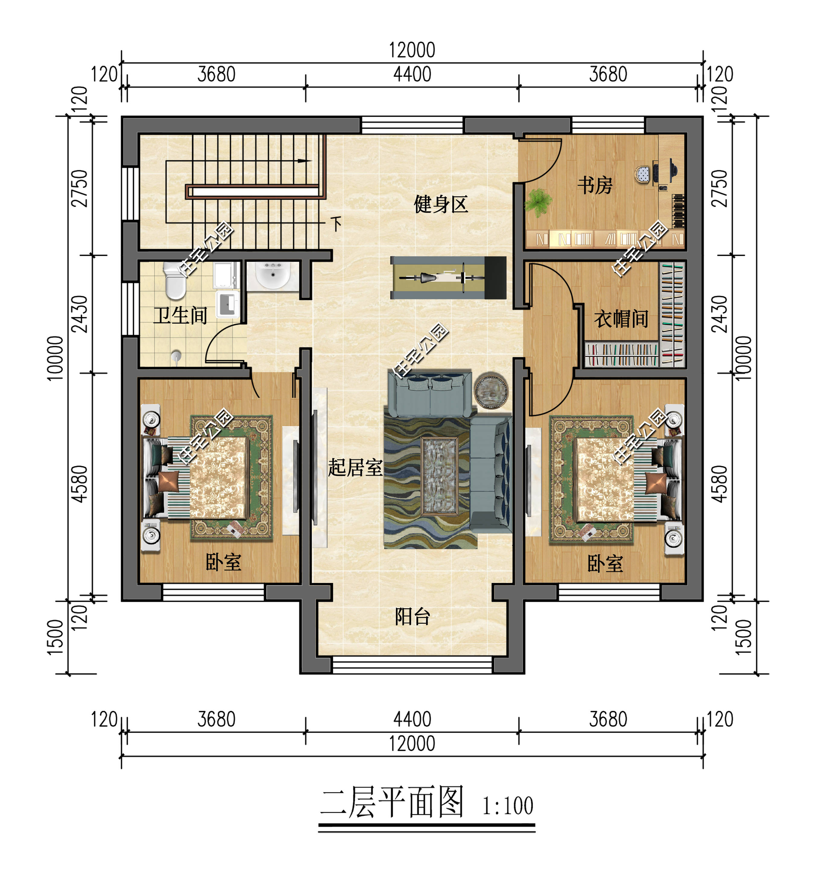 10x12米房子设计图大全图片